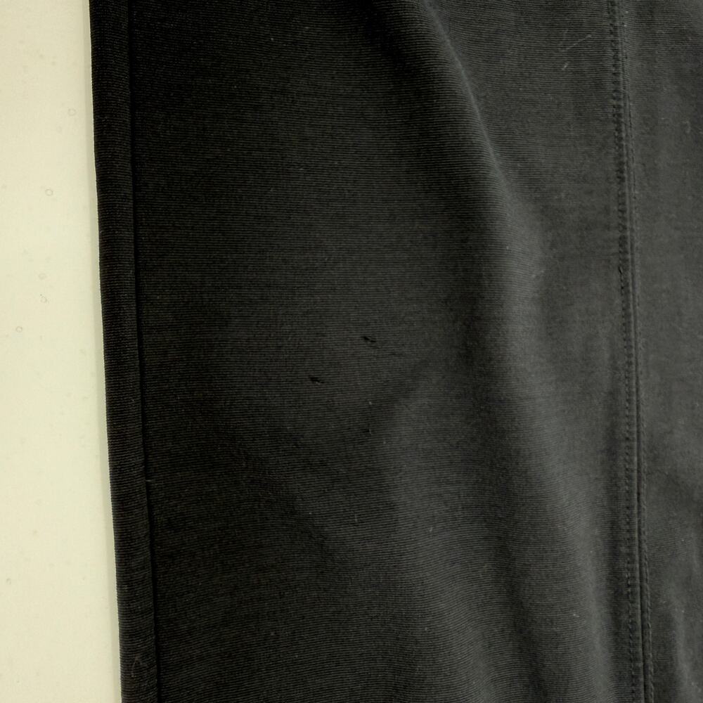 ATHLETA Cropped Straight Leg Black Casual Pant Size XL Pockets Pull On Relaxed - Picture 10 of 10